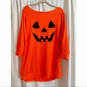 Oversized Pumpkin Shirt Dress Costume